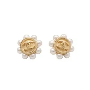 Authentic Celestial Bloom: The Gilded Chanel CC Lotus Talisman