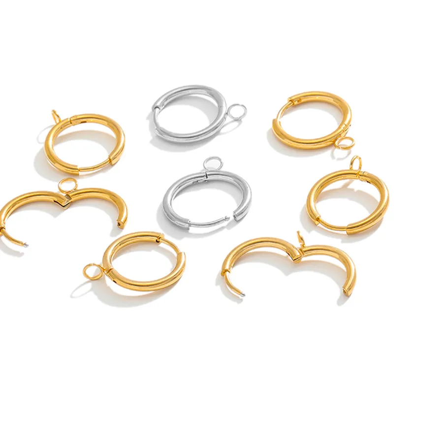 Authentic Sacred Earpost Guardians: 10pcs Gold Adornments for Spiritual Elevation