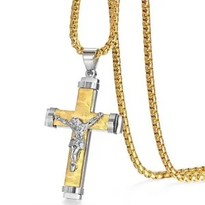 Authentic The Golden Path of the Crucifix: Sacred Pendant of Divine Protection