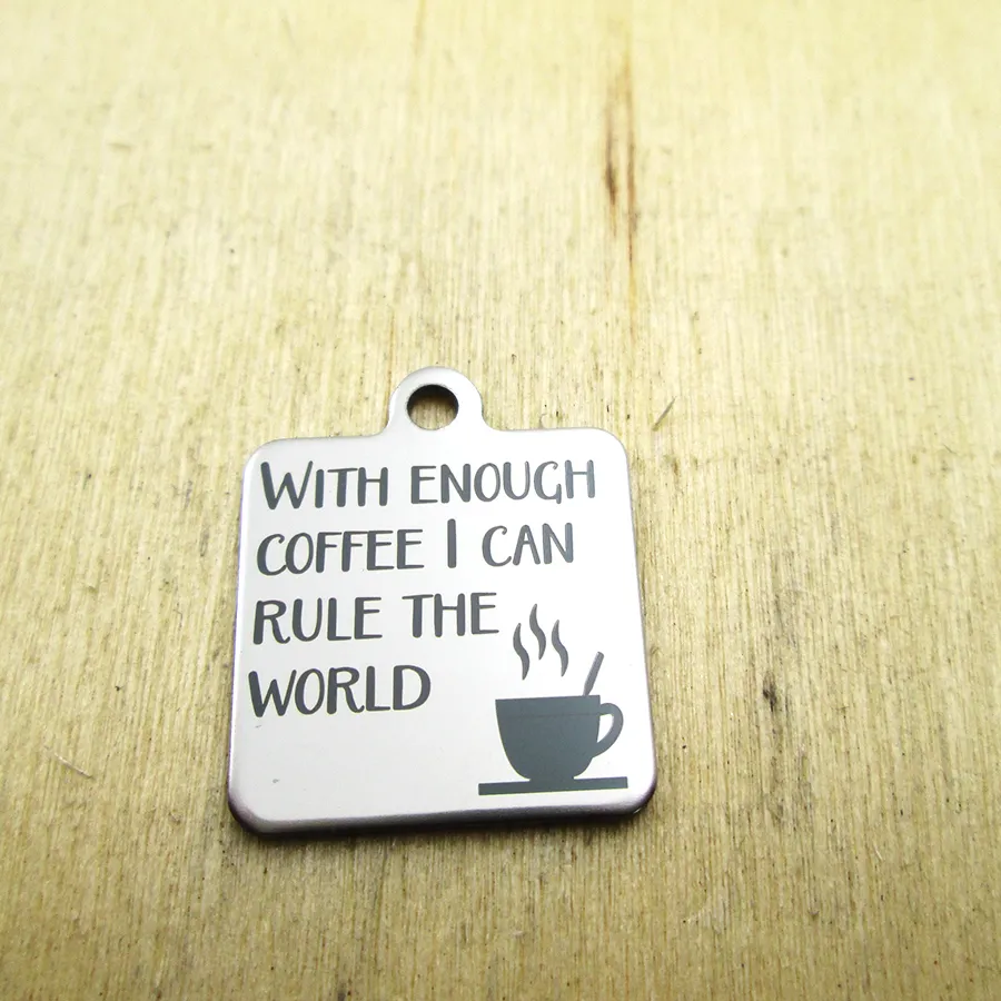 Authentic The Sovereign's Steadfast - 20 Coffee-Charm Amulets for Unshakeable Focus
