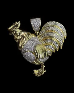Authentic The Golden Rooster Talisman Pendant Of Awakening And Sacred Vigilance