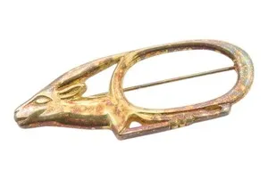 Authentic The Celestial Antelope: A Golden Vessel of Grace and Swift Intuition