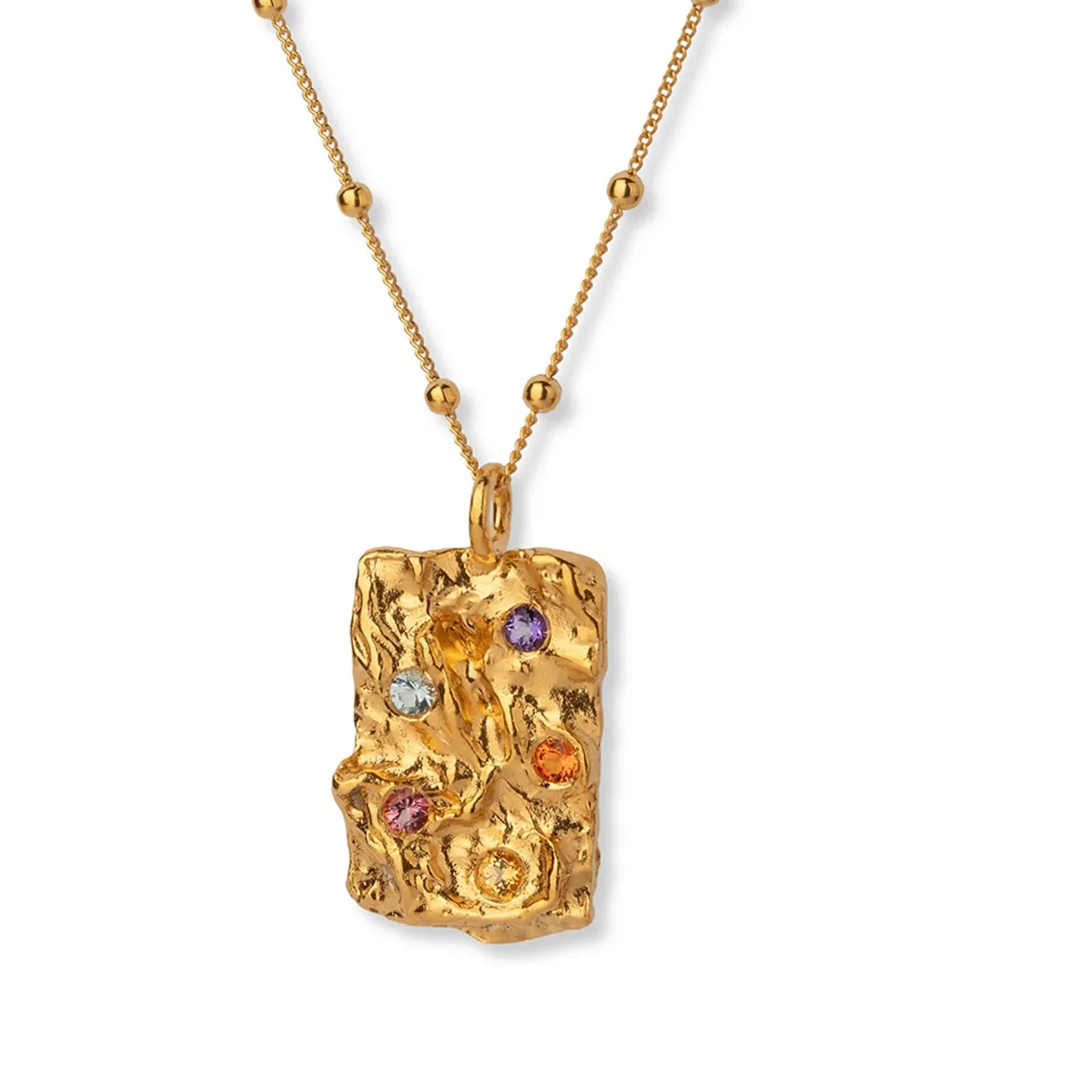 Authentic Solar Sigil Of Golden Light A Handcrafted Topaz Talisman Necklace