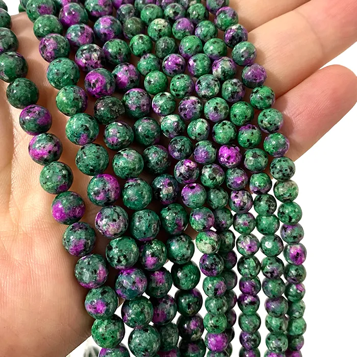 Authentic Mystic's Embrace The Alluring Epidote Zoisite Beads