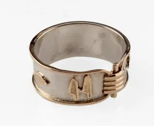 Authentic The Golden Pharaoh Band Ring of Ancient Mysteries Size 10.75