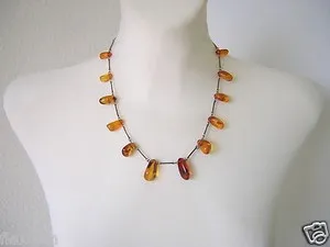 Authentic Gilded Amber Radiance Necklace