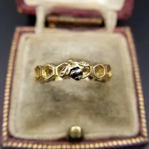 Authentic The Gilded Hive Eternity Band: A Talisman of Abundance and Manifestation