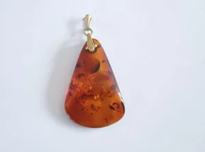 Authentic The Sun-Kissed Resin: Golden Honey Amber Sacred Pendant