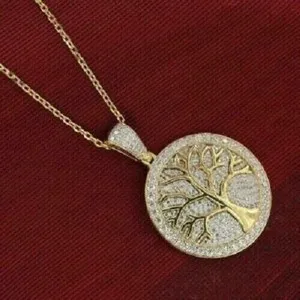 Authentic The Arboreal Radiance: Tree of Life Golden Medallion