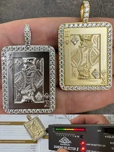 Authentic Lucky King's Diamond Crown Pendant
