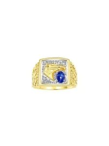 Authentic Golden Stallion's Whisper: Men’s Luck‑Infused Horse‑Head Ring