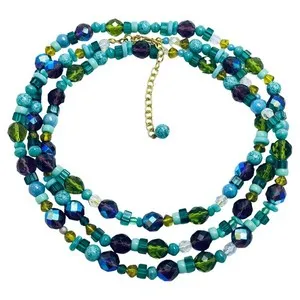 Authentic The Celestial Mosaic: Joan Rivers Signature Azure Beaded Talisman