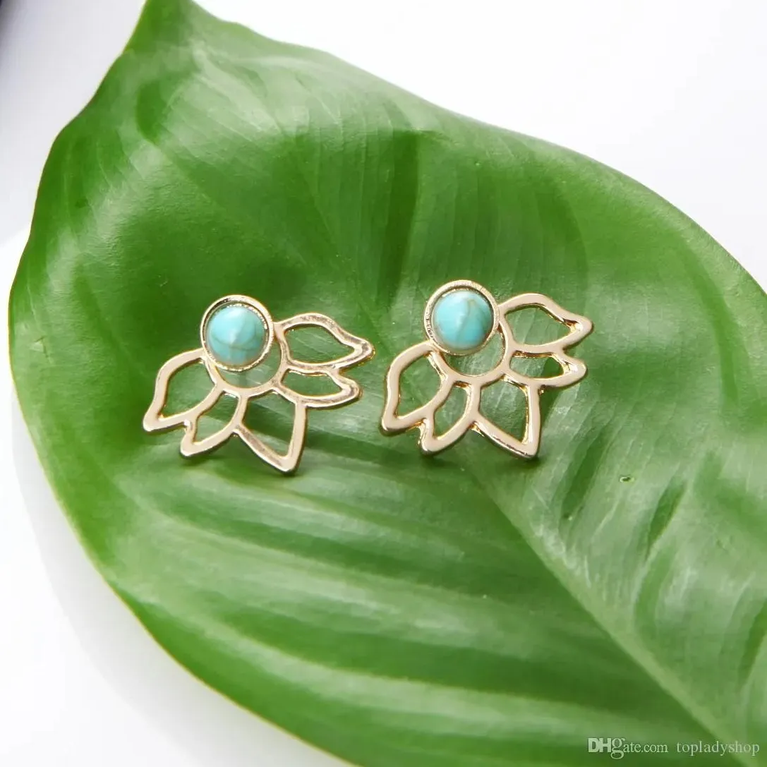 Authentic Guardians of the Soul: Lotus Leaf Earrings for Spiritual Clarity