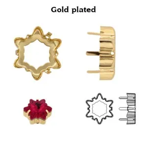 Authentic Radiant Celestial Basements For Edelweiss Blossom Crystals