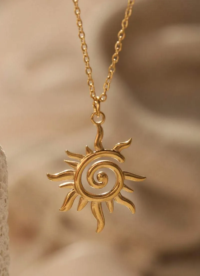 Authentic Radiant Solstice Sunburst Gold Talisman