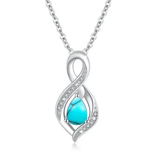 Authentic Celestial Azure: 925 Sterling Silver & Turquoise Sacred Amulet