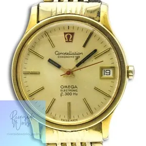 Authentic The Celestial Resonance: Omega Constellation f300Hz Golden Chronometer