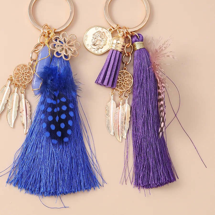 Authentic The Bohemian Feather and Tassel Talisman of Free Spirit