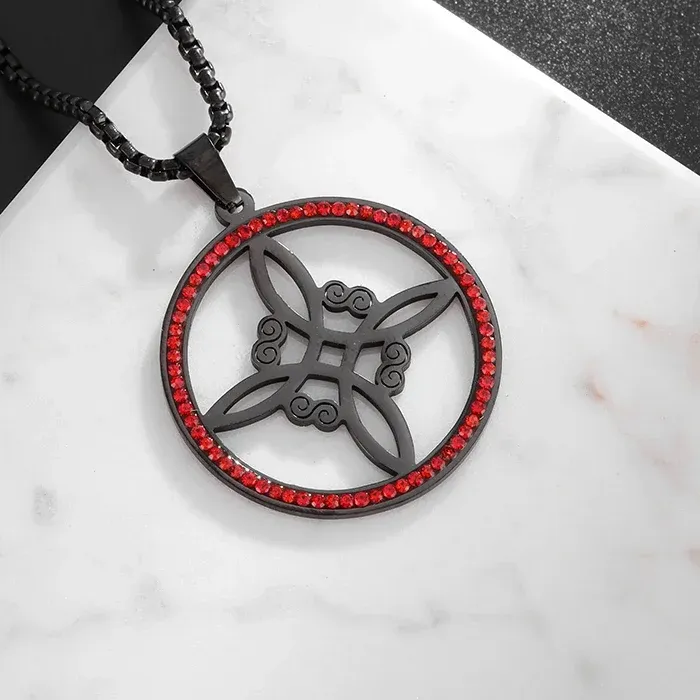 Authentic The Eternal Weaver: Zircon Witch's Knot Talisman