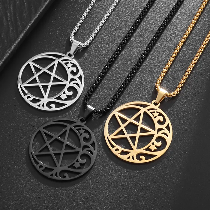 Authentic Celestial Pentagram: The Lunar Weaver's Amulet