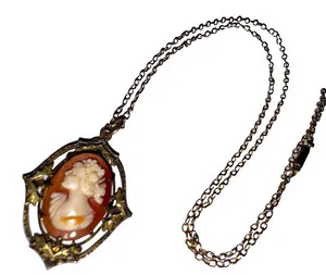 Authentic The Victorian Ethereal Cameo: A Gold-Filigree Chronicle of Timeless Grace
