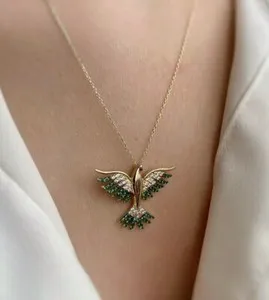 Authentic Rise from the Ashes: Phoenix Women's Pendant of Rebirth
