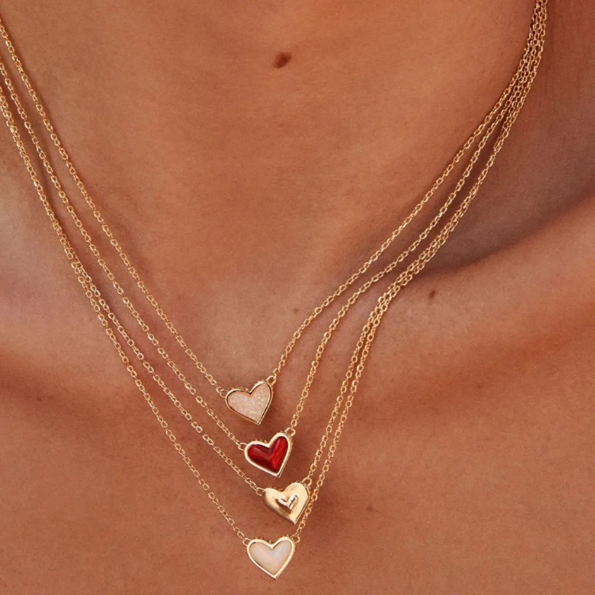 Authentic Heartbeat of the Cosmos: Iridescent Abalone Heart Pendant