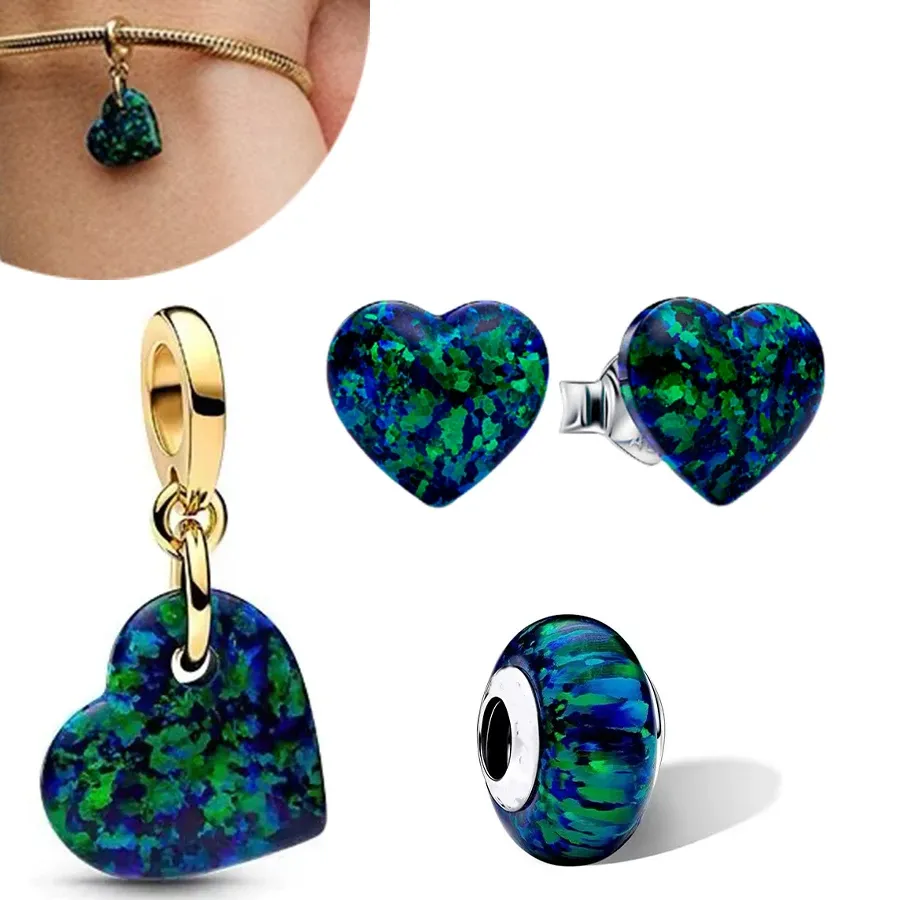 Authentic Heart of the Illusion: Blue‑Green Whispering Silver