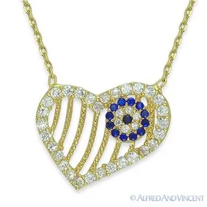 Authentic The Celestial Nazar Heart: A Talisman of Infinite Protection