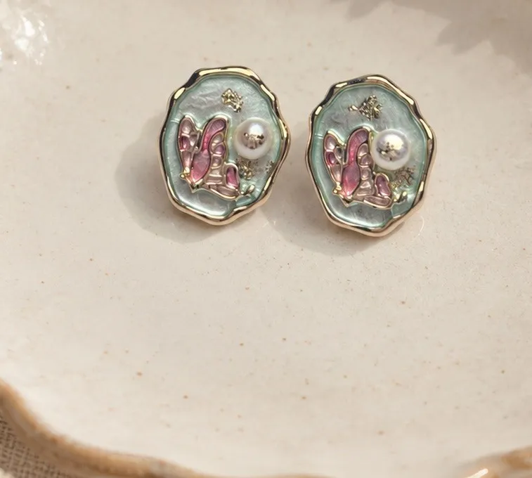 Authentic Butterfly Pearl Earrings - Enchanted Elegance for the Soul