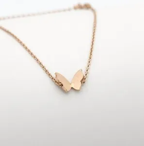 Authentic Ethereal Metamorphosis Butterfly Talisman - Rose Gold Plated Transformation Amulet