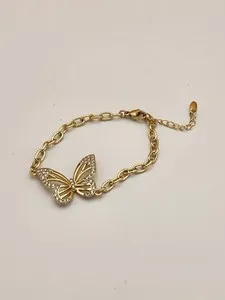 Authentic Celestial Transformation Butterfly Amulet - 14K Gold Infused Talisman of New Beginnings