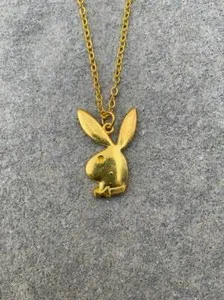 Authentic The Playful Mystic: 18K Gold-Plated Bunny Ears Talisman