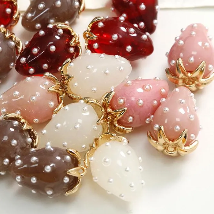 Authentic The Crimson Harvest: Strawberry Talisman of Abundance