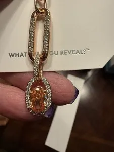 Authentic Radiant Amber and Celestial Topaz Sacred Pendant