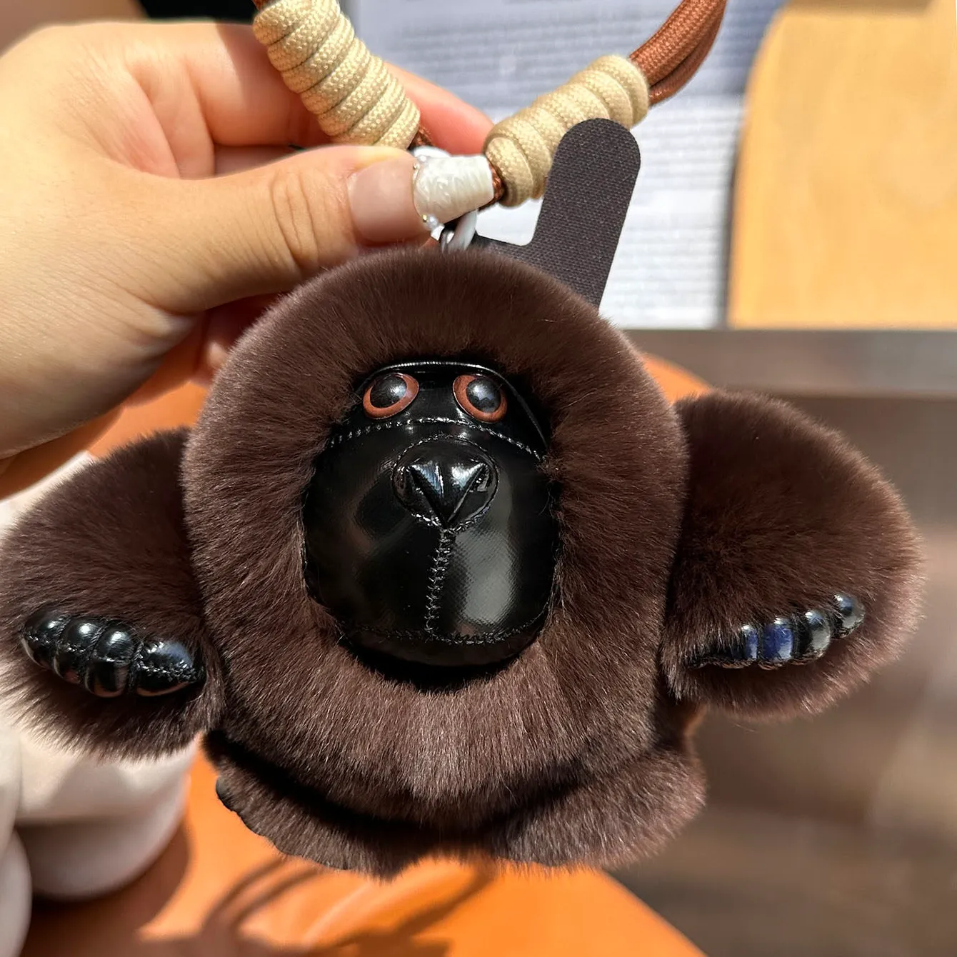 Authentic The Guardian Ape Plush Talisman of Playful Sanctuary