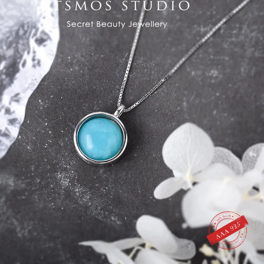 Authentic Tears of the Ancient Sea Aquamarine and Amazonite Talisman