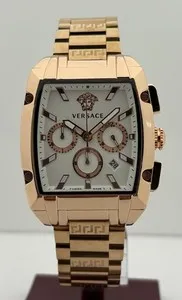 Authentic The Versace Dominus Chrono: A Radiant Chronometer of Timeless Sovereignty