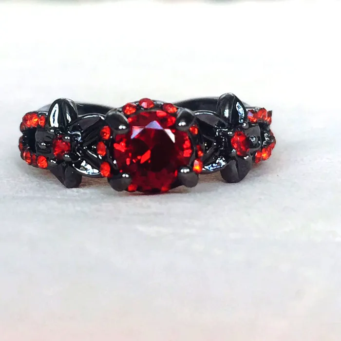 Authentic The Crimson Bloom: A Sacred Talisman of Passion and Protection