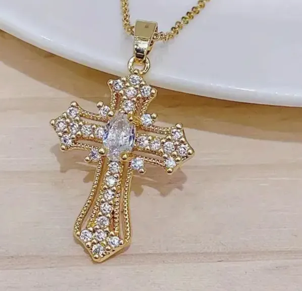 Authentic Radiant Ethereal Cross: The Gilded Vessel of Grace