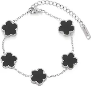 Authentic Embracing the Wholeness: Four-Leaf Clover Amulet of Abundance