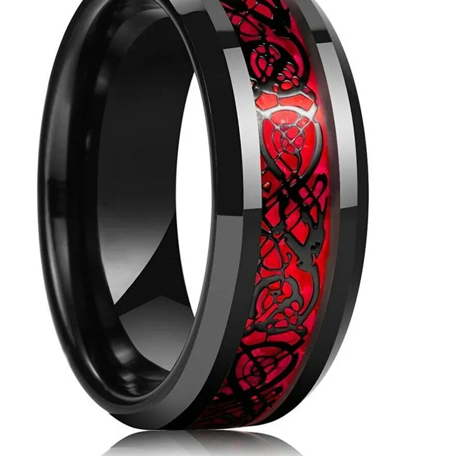 Authentic The Eternal Knot: Celtic Dragon Guardian Band