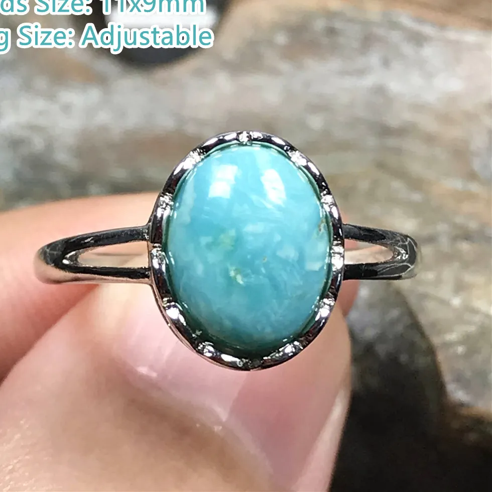 Authentic The Sovereign Sky Veil: Natural Turquoise Adjustable Talisman