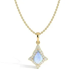 Authentic Celestial Halo Moonstone Talisman for Divine Fertility