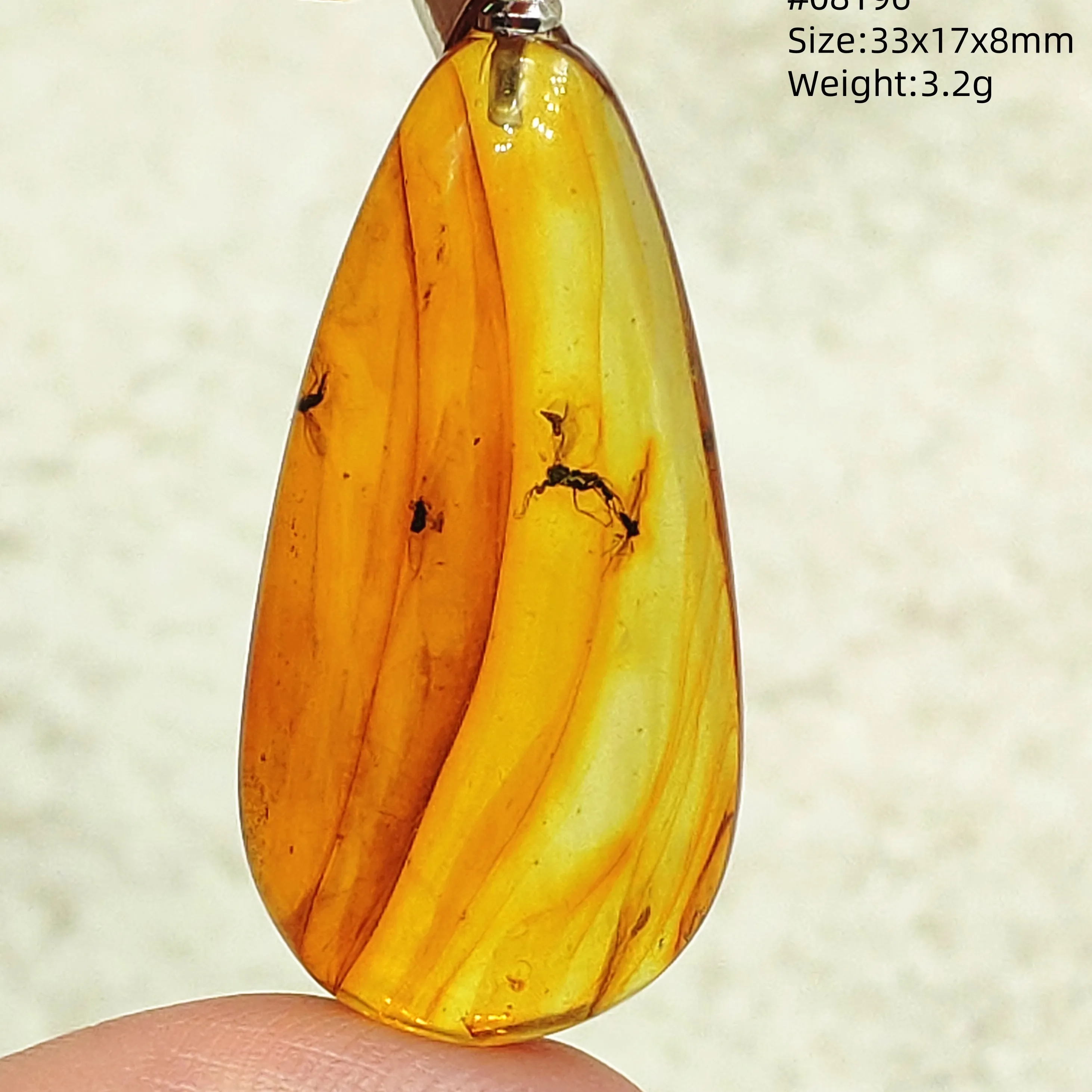 Authentic Amber Bloom: The Baltic Flower Reiki Pendant