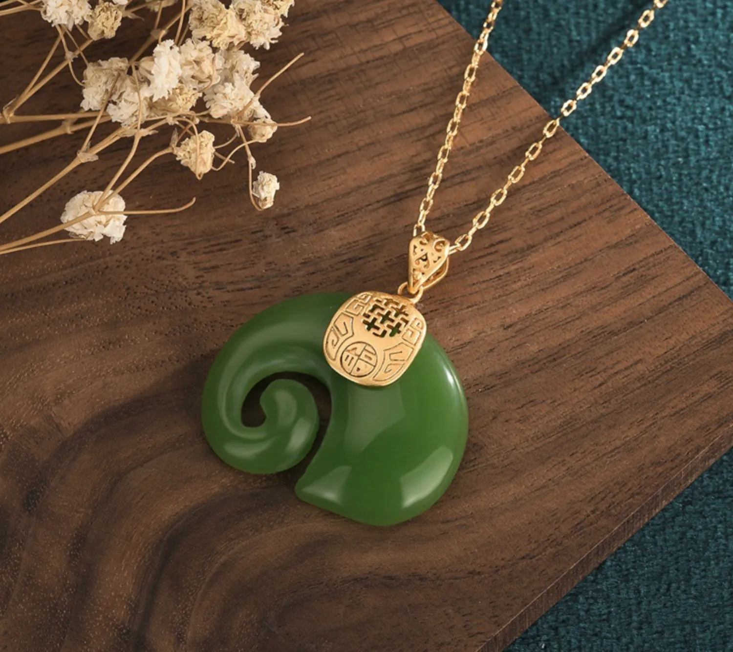 Authentic The Gilded Guardian: Celestial Jade Elephant Talisman