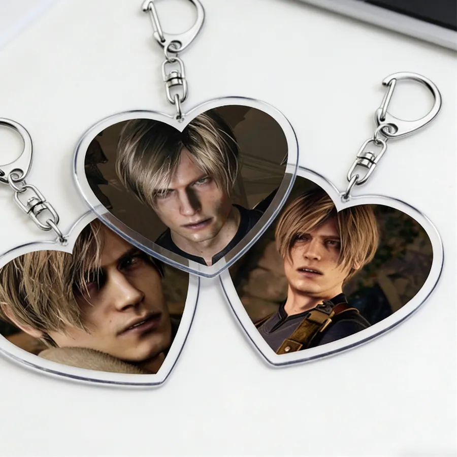 Authentic Heart of Love and Courage: Leon's Enchanted Keychain