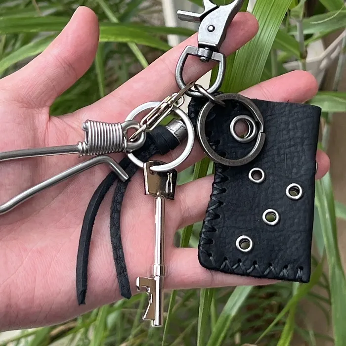 Authentic The Wayfarer Guardian Brass and Leather Talismanic Anchor