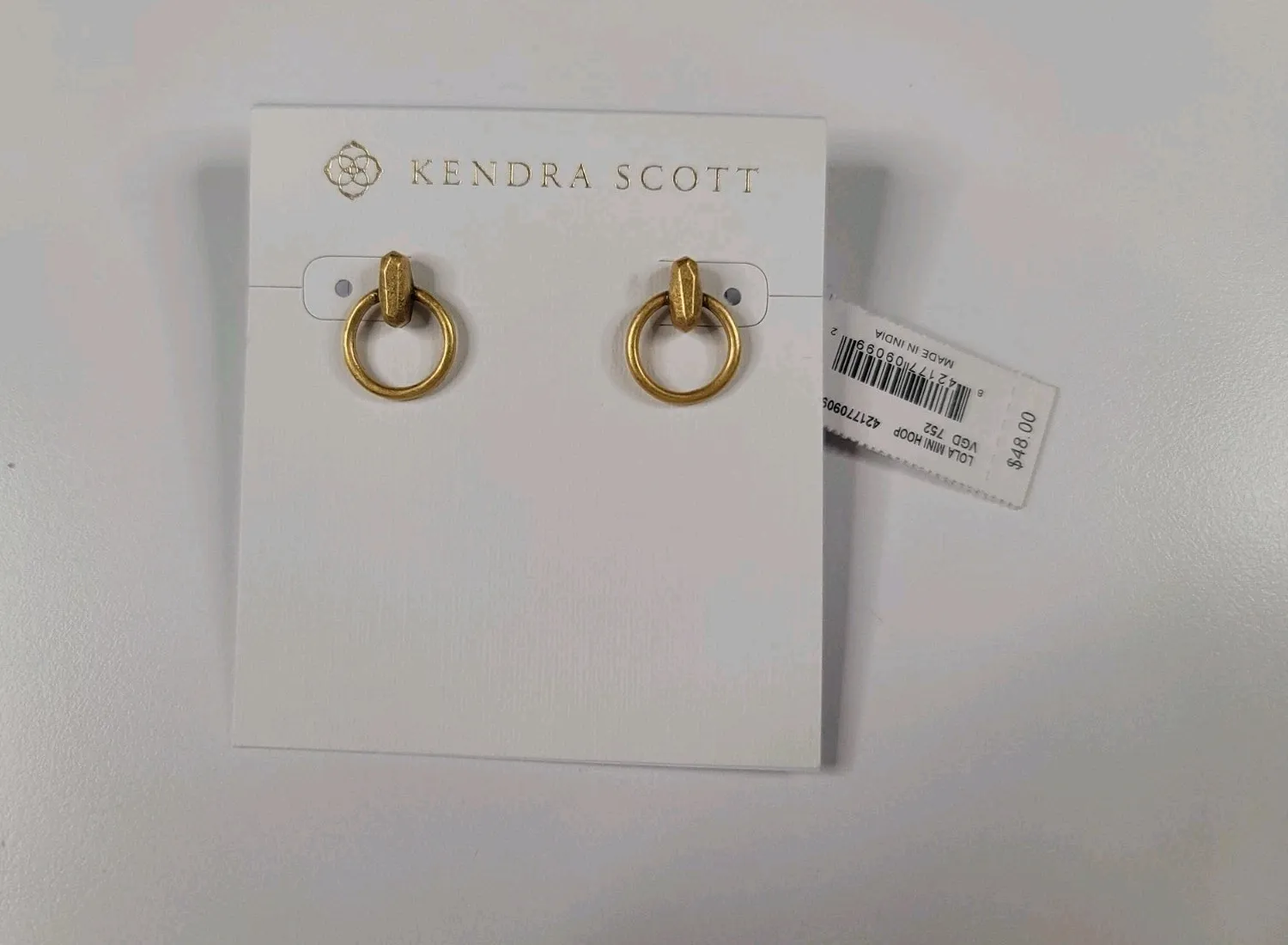 Authentic Lola Mini Sacred Hoops: Gilded Vessels of Infinite Symmetry