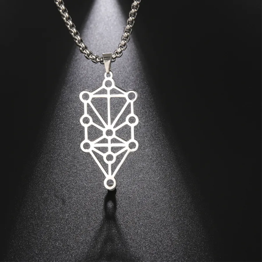 Authentic The Sephirot Tree of Life Sacred Geometry Amulet